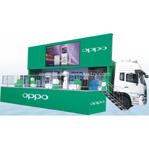 Animation Function LED Mobile Stage Truck